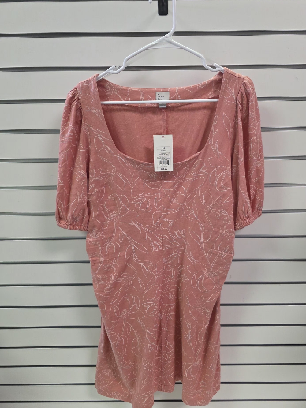Short Sleeve Dress From Target - Woman's Size 12